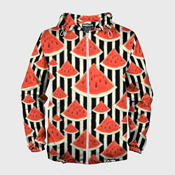 Мужская ветровка Арбузные дольки