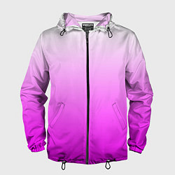 Мужская ветровка Gradient color pink