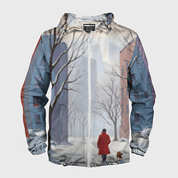 Мужская ветровка Прогулка зима