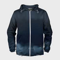 Мужская ветровка Черные градиенты