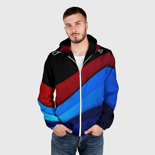 Мужская ветровка Multicoloured / 3D-Белый – фото 3