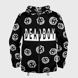 Ветровка с капюшоном мужская Deadboy - Bones, цвет: 3D-черный