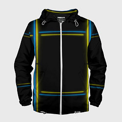 Мужская ветровка Neon yellow blue
