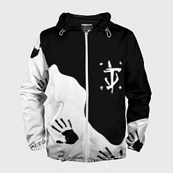 Мужская ветровка Doom отпечатки демона