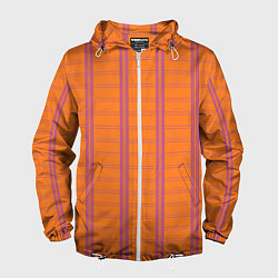 Мужская ветровка Color orange cage