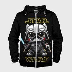 Ветровка с капюшоном мужская Star Wars - Ai, цвет: 3D-белый