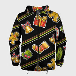 Мужская ветровка Рождественский дух