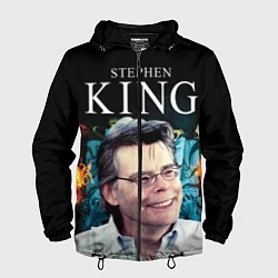 Ветровка с капюшоном мужская Stephen King: Horror, цвет: 3D-черный