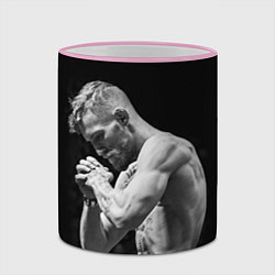 Кружка 3D Conor McGregor: Mono, цвет: 3D-розовый кант — фото 2