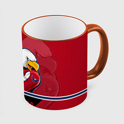 Кружка 3D Washington Capitals, цвет: 3D-оранжевый кант