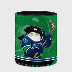 Кружка 3D Vancouver Canucks, цвет: 3D-белый + черный — фото 2