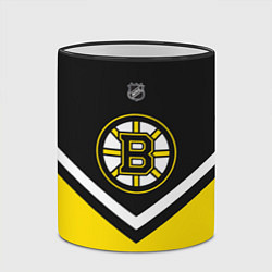 Кружка 3D NHL: Boston Bruins, цвет: 3D-черный кант — фото 2