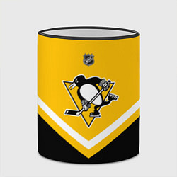 Кружка 3D NHL: Pittsburgh Penguins цвета 3D-черный кант — фото 2