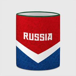 Кружка 3D Russia Team, цвет: 3D-зеленый кант — фото 2