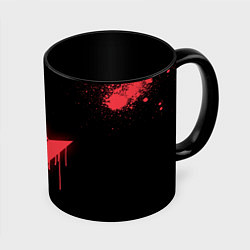 Кружка 3D Astralis: Black collection, цвет: 3D-белый + черный