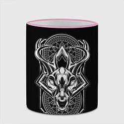 Кружка 3D Dark Deer, цвет: 3D-розовый кант — фото 2