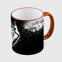 Кружка 3D Gamers 2: Black collection, цвет: 3D-оранжевый кант