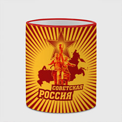 Кружка 3D Советская Россия, цвет: 3D-красный кант — фото 2