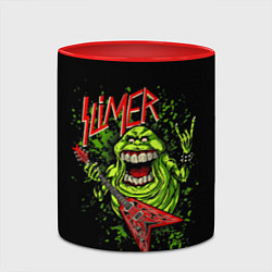 Кружка 3D Slayer Slimer, цвет: 3D-белый + красный — фото 2