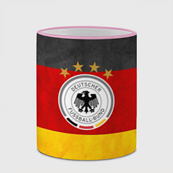 Кружка 3D Сборная Германии, цвет: 3D-розовый кант — фото 2
