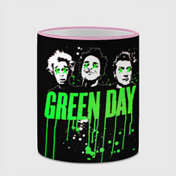 Кружка 3D Green Day: Acid eyes, цвет: 3D-розовый кант — фото 2