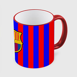 Кружка 3D Barca FCB Club, цвет: 3D-красный кант