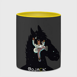 Кружка 3D Bojack Horseman, цвет: 3D-белый + желтый — фото 2