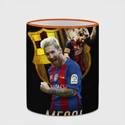 Кружка 3D Messi Star, цвет: 3D-оранжевый кант — фото 2