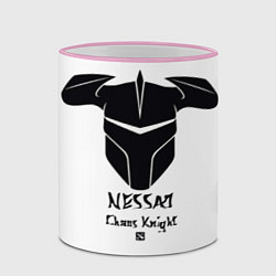Кружка 3D Nessaj: Chaos Knight, цвет: 3D-розовый кант — фото 2