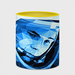 Кружка 3D Gagarin Art, цвет: 3D-белый + желтый — фото 2