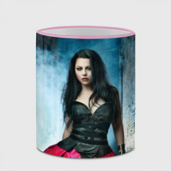 Кружка 3D Evanescence, цвет: 3D-розовый кант — фото 2