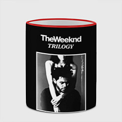 Кружка 3D The Weeknd: Trilogy, цвет: 3D-красный кант — фото 2