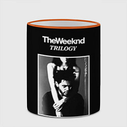 Кружка 3D The Weeknd: Trilogy, цвет: 3D-оранжевый кант — фото 2
