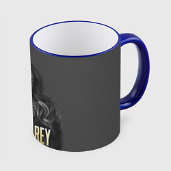Кружка 3D Lana Del Rey: Sex, цвет: 3D-синий кант