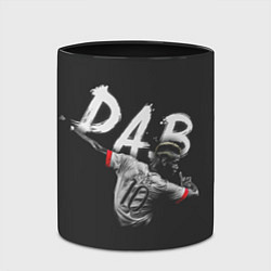 Кружка 3D Paul Pogba: Dab, цвет: 3D-белый + черный — фото 2