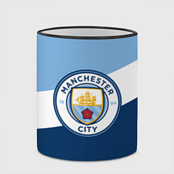 Кружка 3D FC Manchester City: Colors, цвет: 3D-черный кант — фото 2