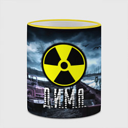 Кружка 3D S.T.A.L.K.E.R: Дима, цвет: 3D-желтый кант — фото 2
