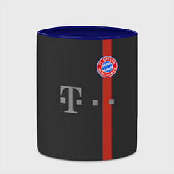 Кружка 3D Bayern FC: Black 2018, цвет: 3D-белый + синий — фото 2