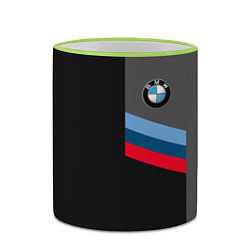 Кружка 3D BMW БМВ, цвет: 3D-светло-зеленый кант — фото 2