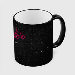 Кружка 3D Pink Phloyd: Lonely star цвета 3D-черный кант — фото 1