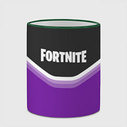 Кружка 3D Fortnite Violet, цвет: 3D-зеленый кант — фото 2