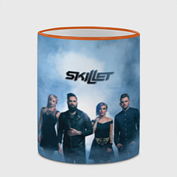 Кружка 3D Skillet: Smoke, цвет: 3D-оранжевый кант — фото 2