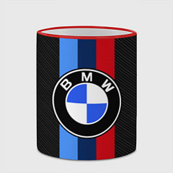 Кружка 3D BMW SPORT, цвет: 3D-красный кант — фото 2