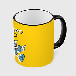 Кружка 3D Cuphead: Don't deal with the Devil, цвет: 3D-черный кант
