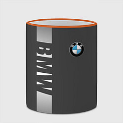Кружка 3D BMW SPORT, цвет: 3D-оранжевый кант — фото 2