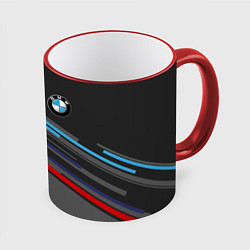 Кружка 3D BMW BRAND COLOR, цвет: 3D-красный кант