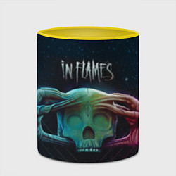 Кружка 3D In Flames: Battles, цвет: 3D-белый + желтый — фото 2