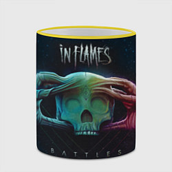 Кружка 3D In Flames: Battles, цвет: 3D-желтый кант — фото 2