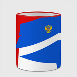 Кружка 3D Russia: Light Sport, цвет: 3D-красный кант — фото 2