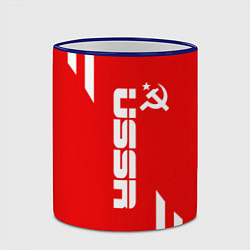 Кружка 3D USSR: Red Sport, цвет: 3D-синий кант — фото 2